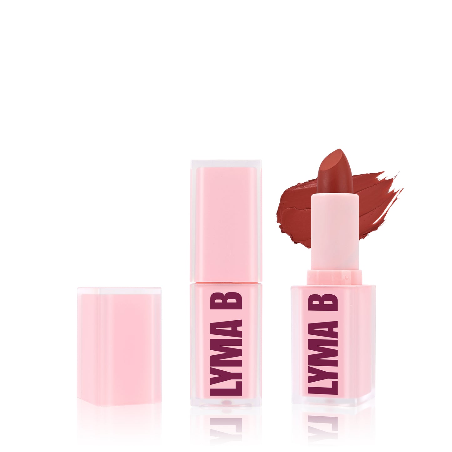 Rouge à lèvres matte satiné hydratant LYMA B