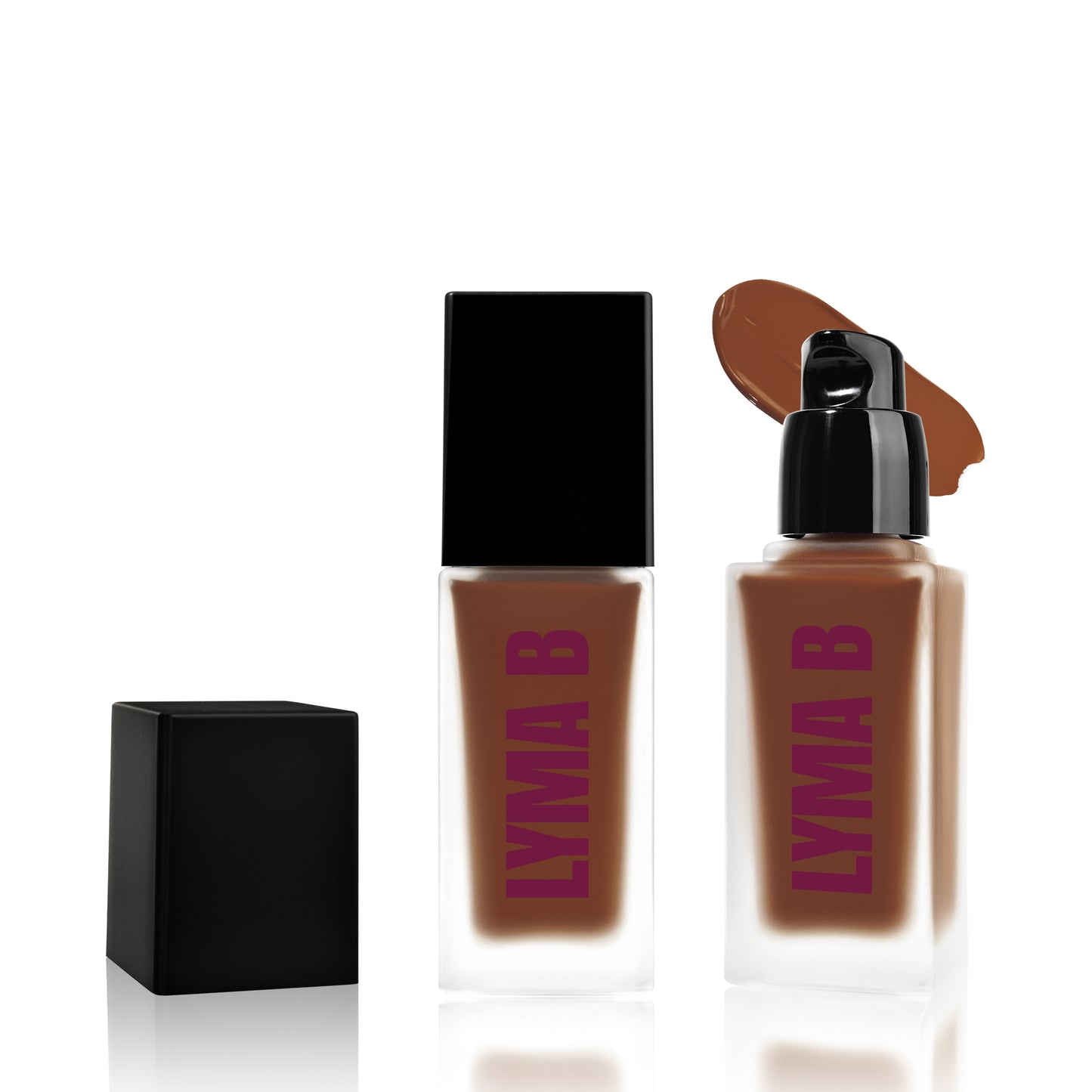 Fond de Teint Oil Free Haute Couvrance Longue Tenue – LYMA B