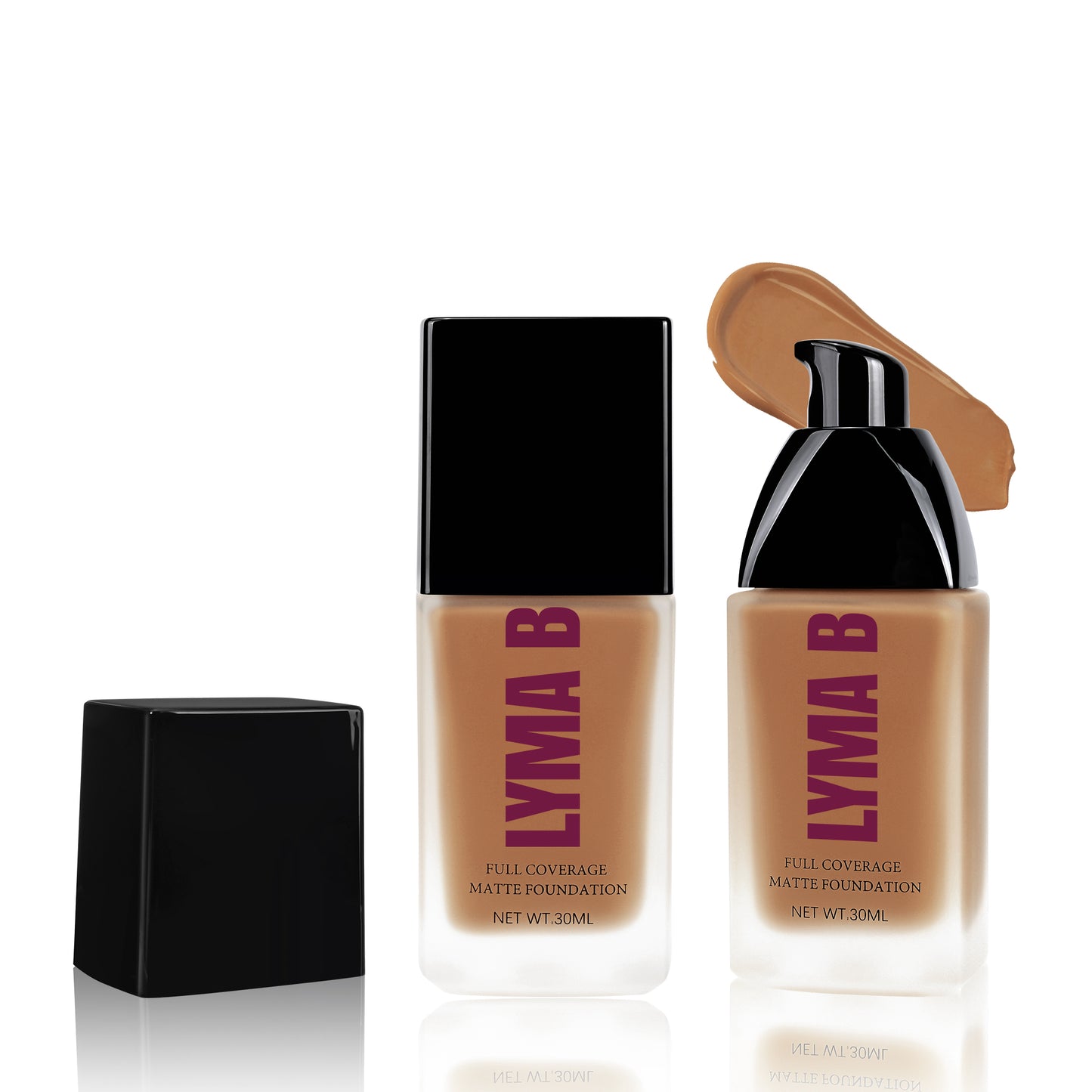Fond de Teint Liquide Mat SPF 30 Oil Free Waterproof – LYMA B