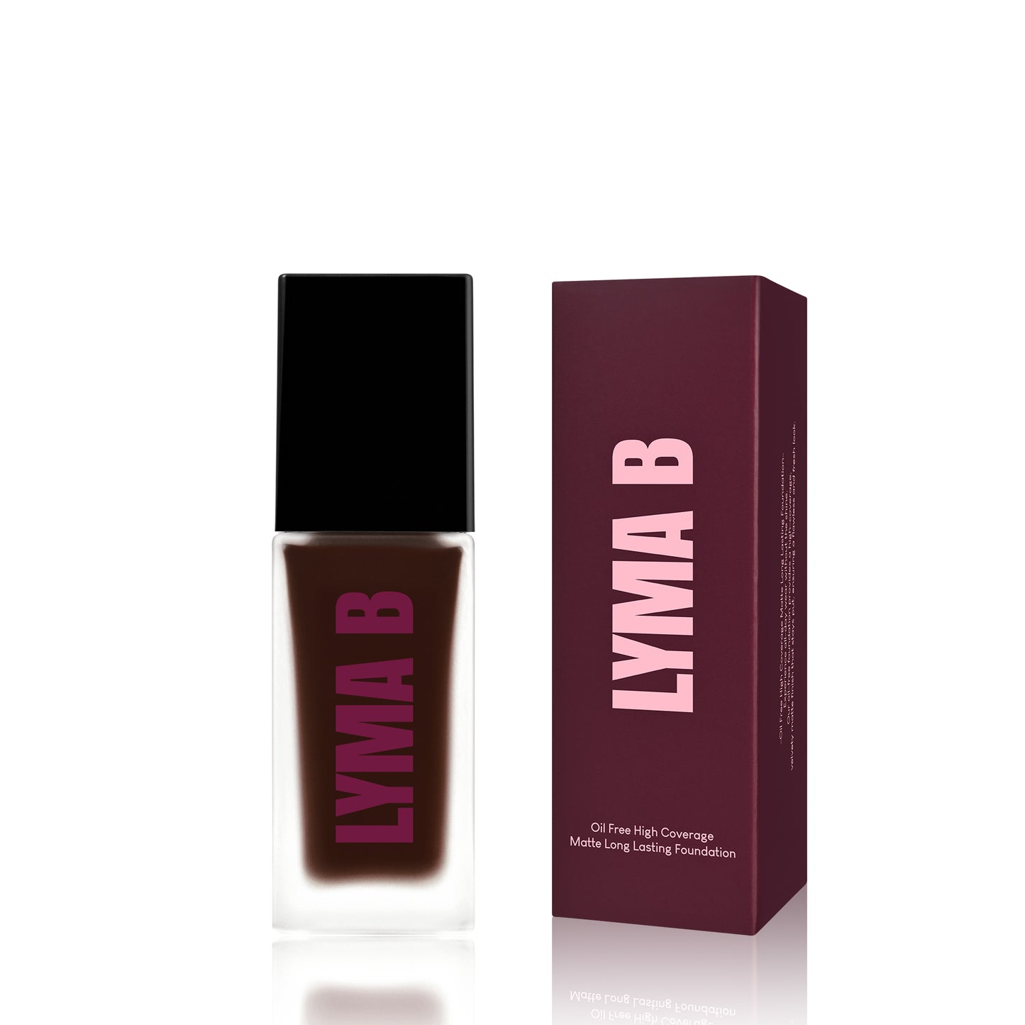 Fond de Teint Oil Free Haute Couvrance Longue Tenue – LYMA B